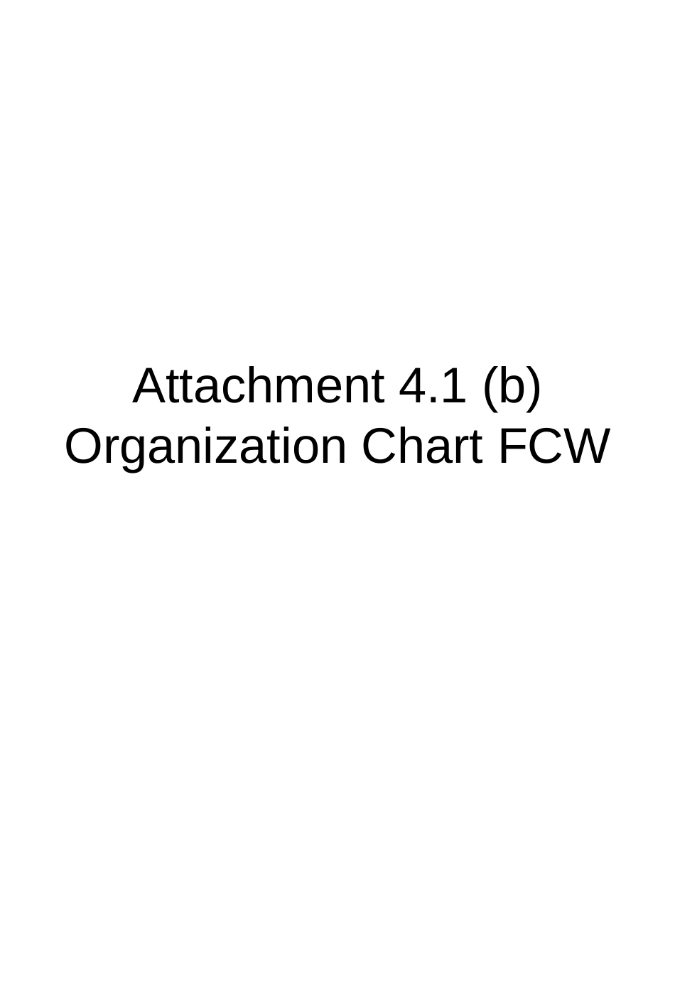 Attachment 4.1 (b) - Org Chart FCW.ppt_第1页