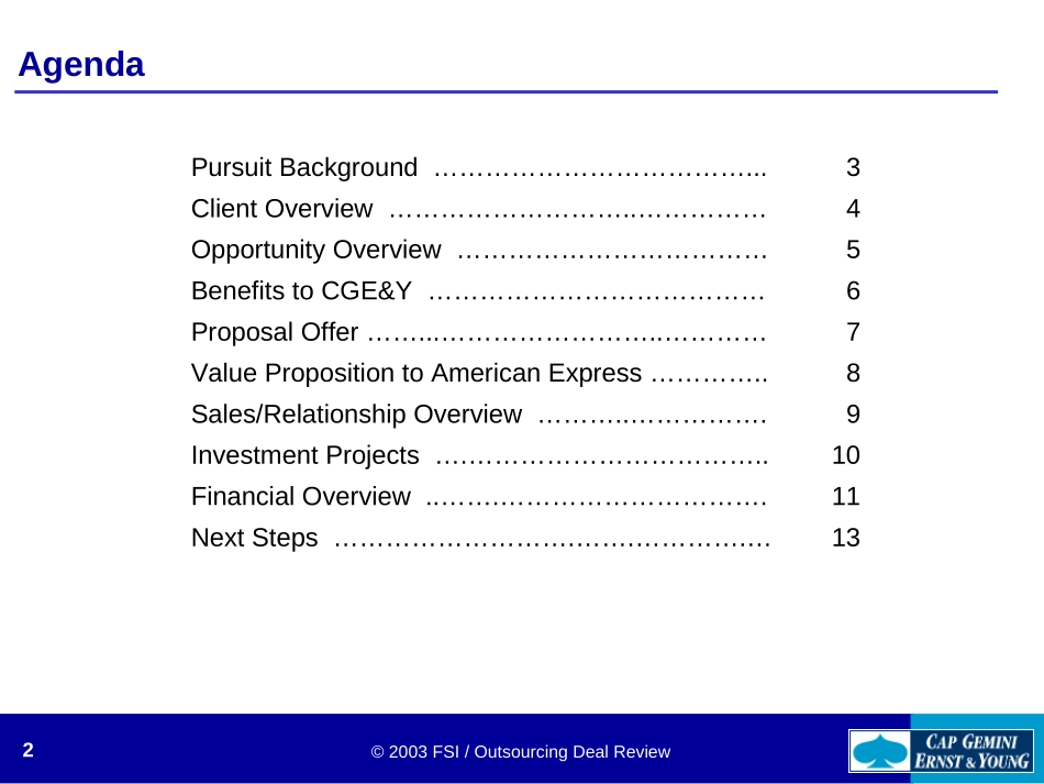 American Express BPO Deal Review-AO final.ppt_第2页