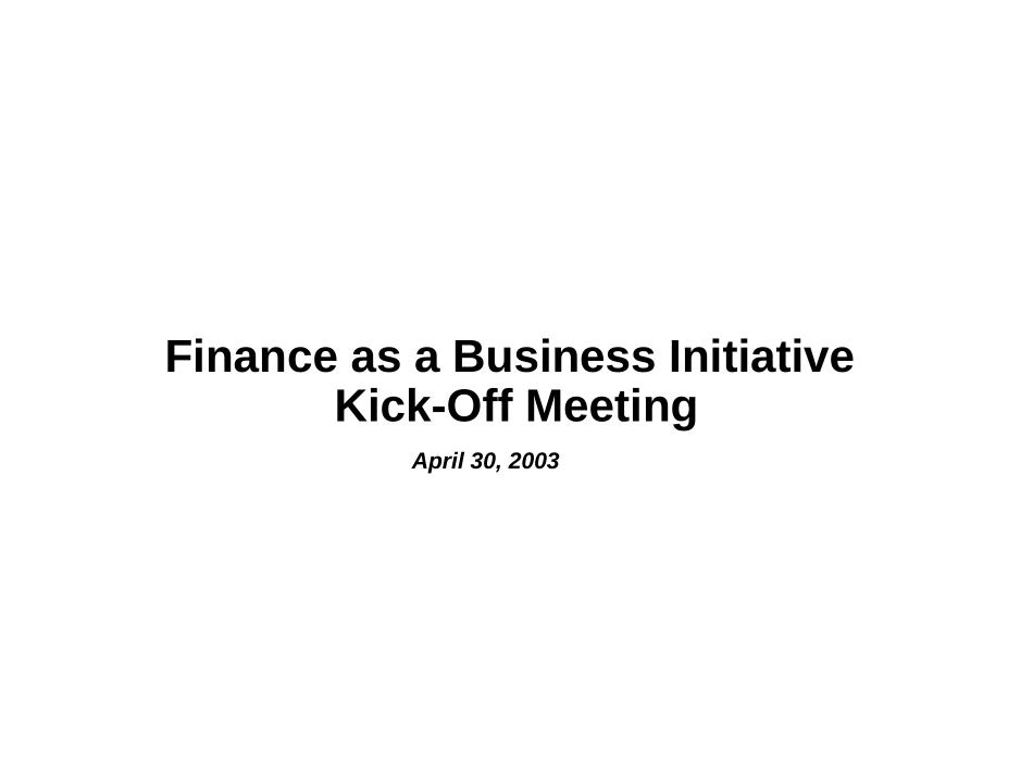 BPO Kick Off MeetingGeneric.ppt_第1页