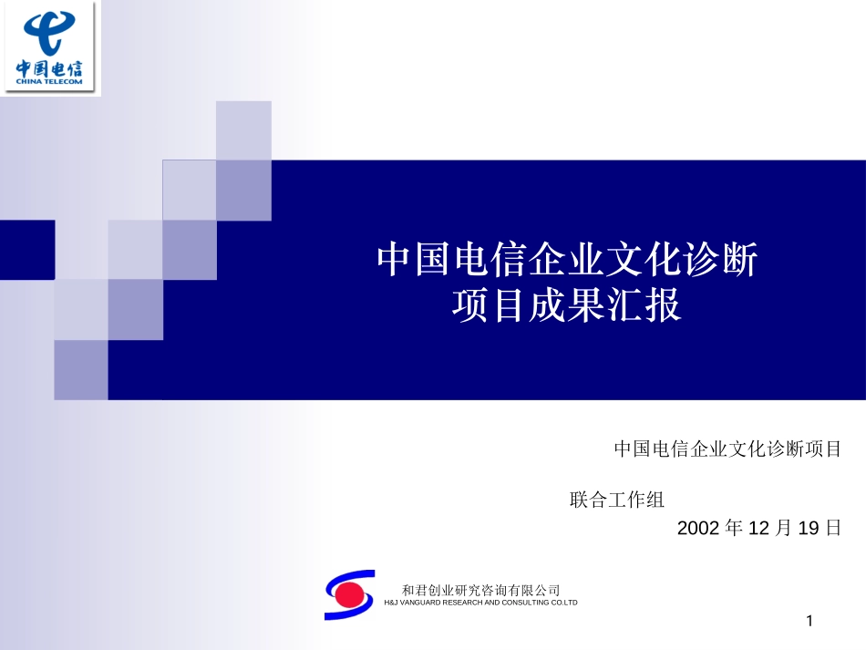中国电信诊断报告(终稿).ppt_第1页