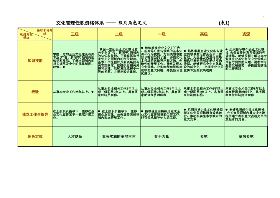浙江联通任职资格标准修订版 (8).xls_第1页
