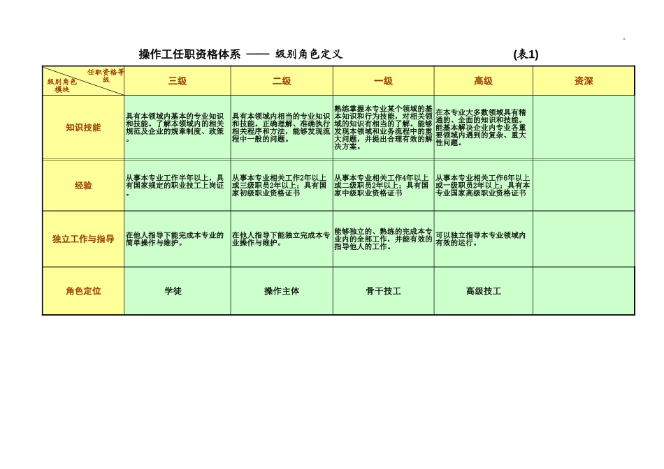 浙江联通任职资格标准修订版 (13).xls_第1页