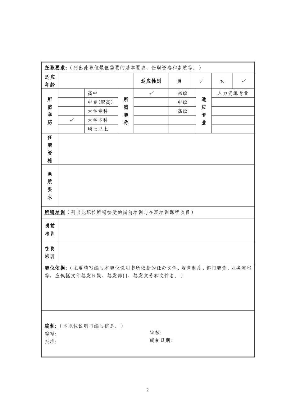 定岗定编与职位说明书-基网 (3).doc_第2页