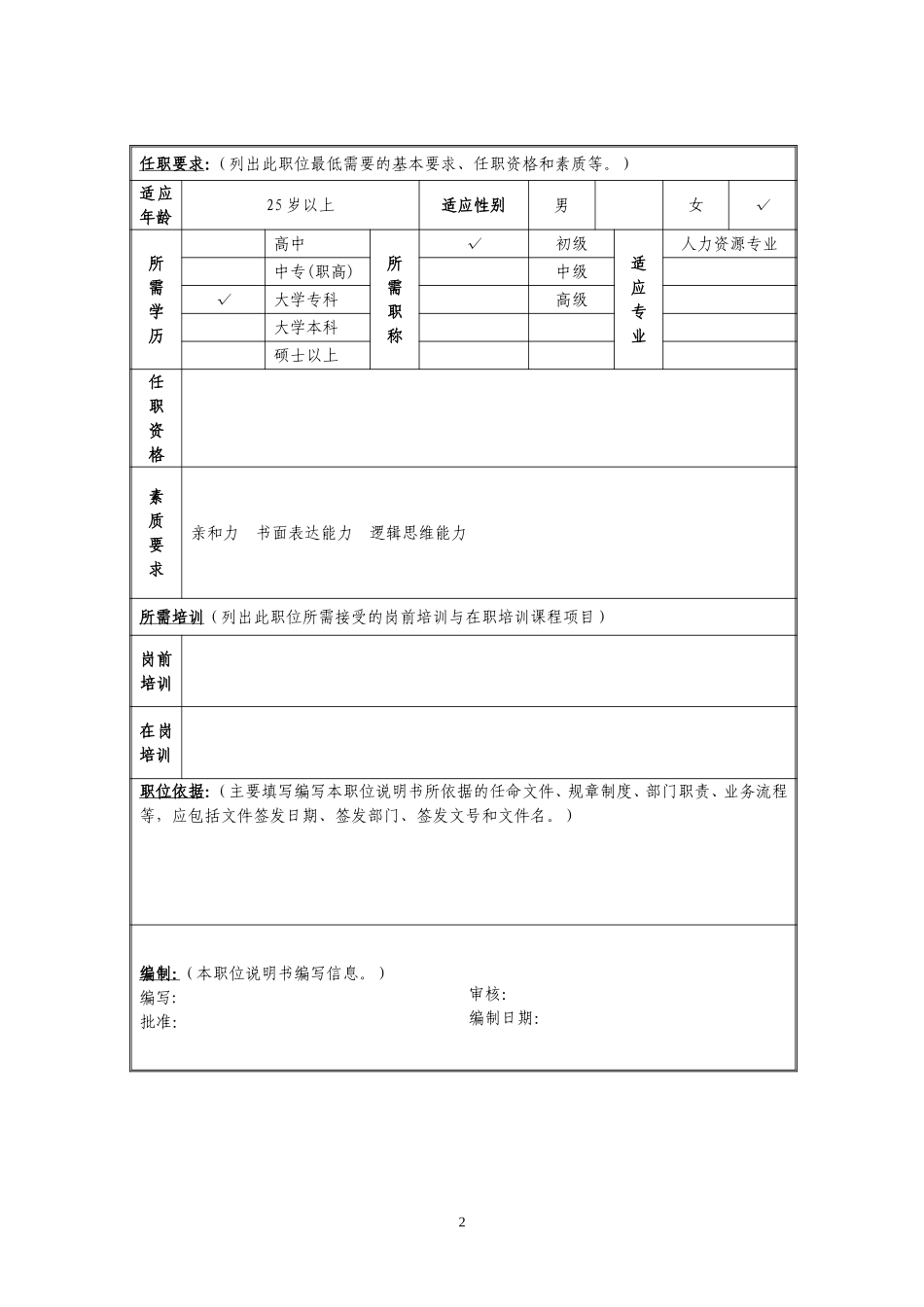定岗定编与职位说明书-基网 (5).doc_第2页