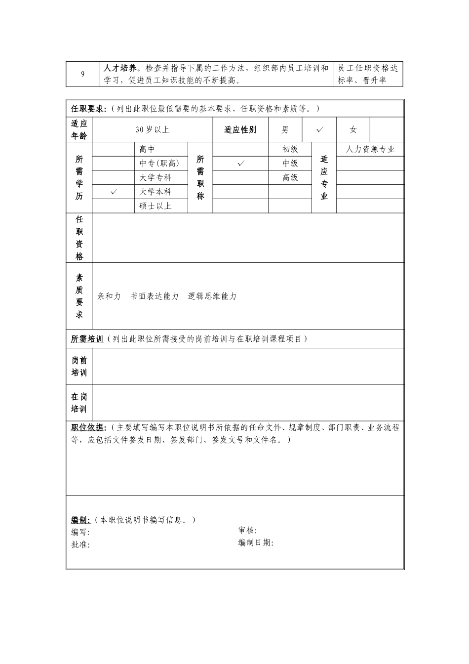 定岗定编与职位说明书-基网 (7).doc_第2页